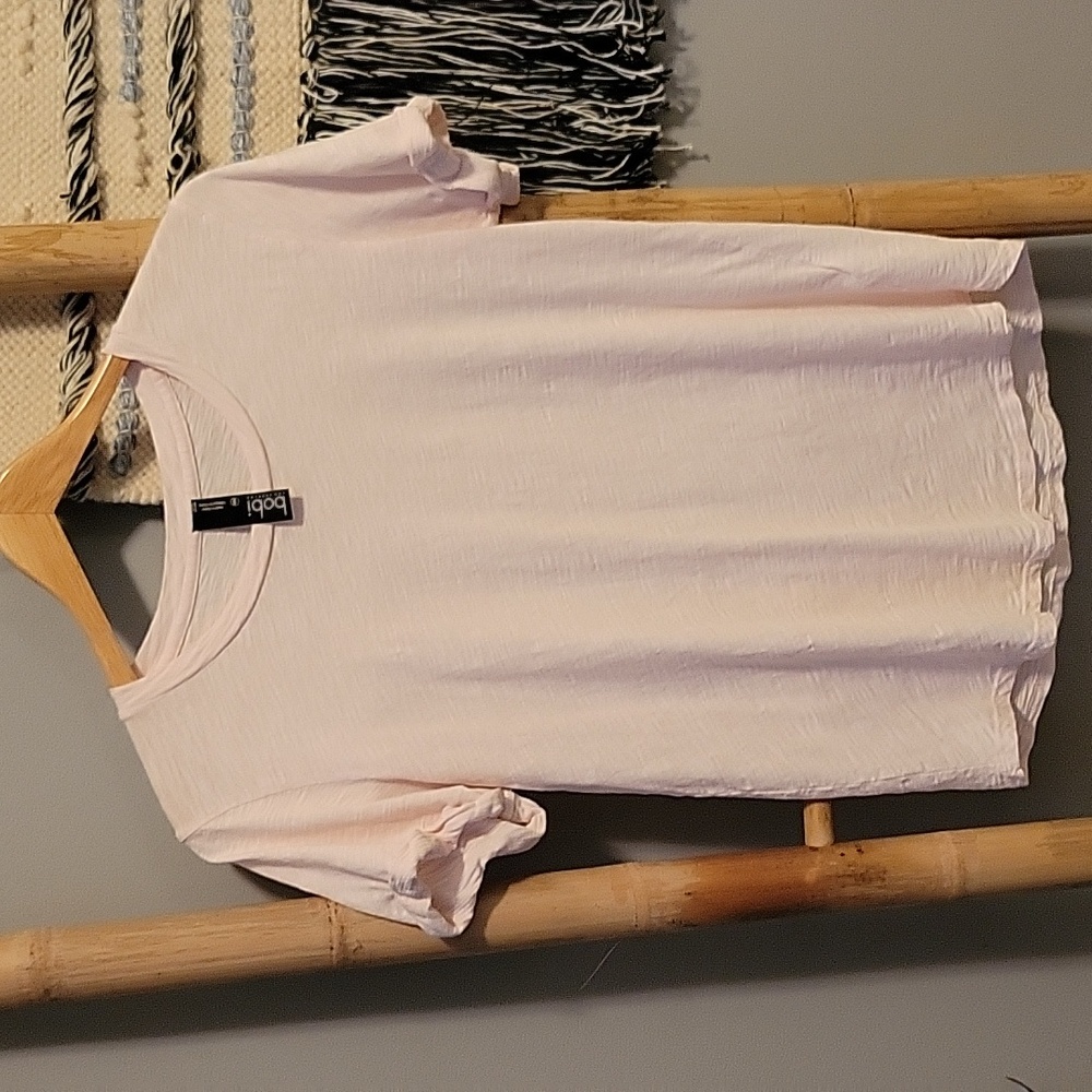 bobi Slub Crewneck T Shirt